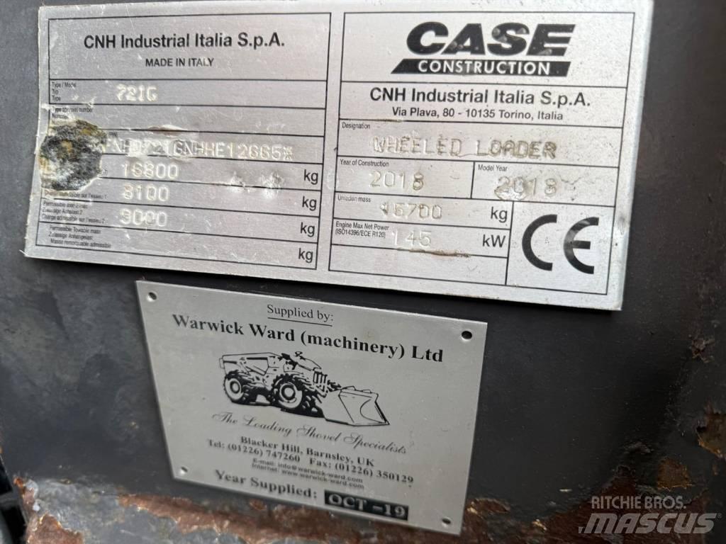 CASE 721 GXR Kolesni nakladalci