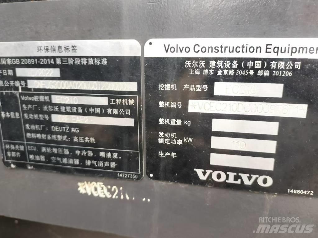 Volvo EC 210 Bagri goseničarji