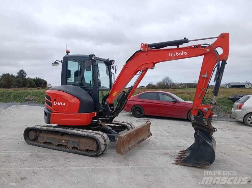 Kubota U 48-4 Mini bagri <7t