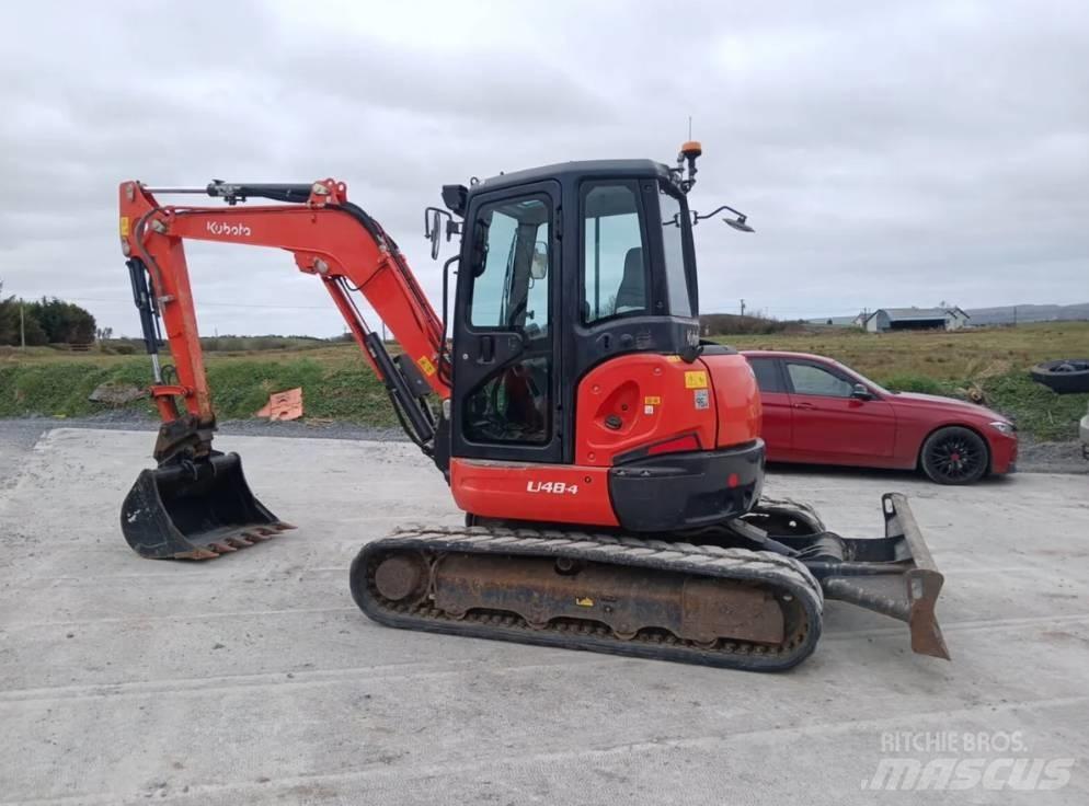 Kubota U 48-4 Mini bagri <7t