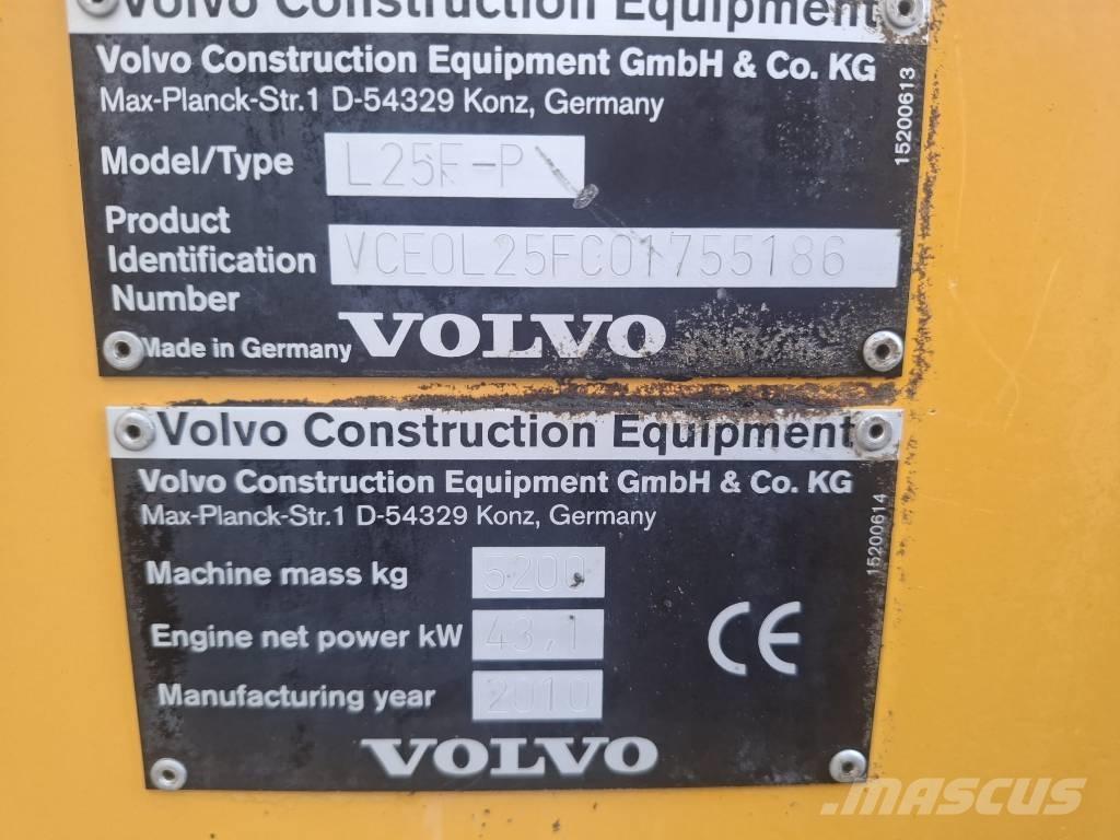 Volvo L 25 F-P Kolesni nakladalci