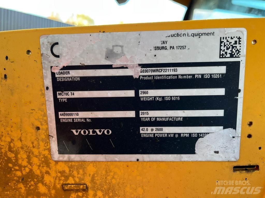 Volvo MC 70 C Kolesni nakladalci