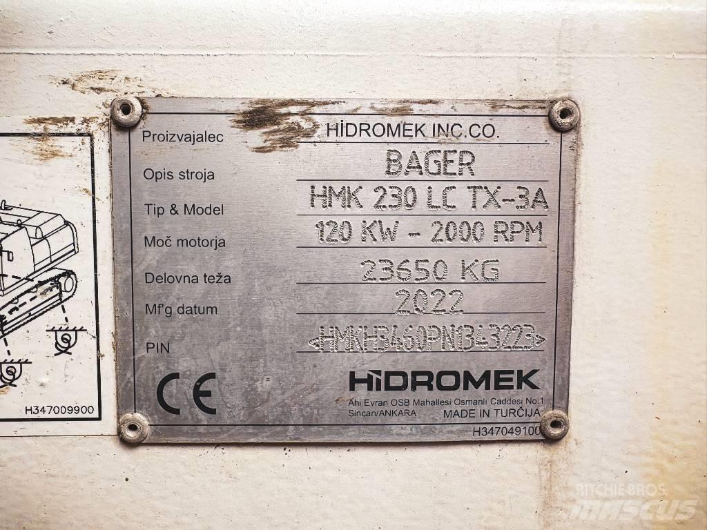 Hidromek 230 LC TX Bagri goseničarji