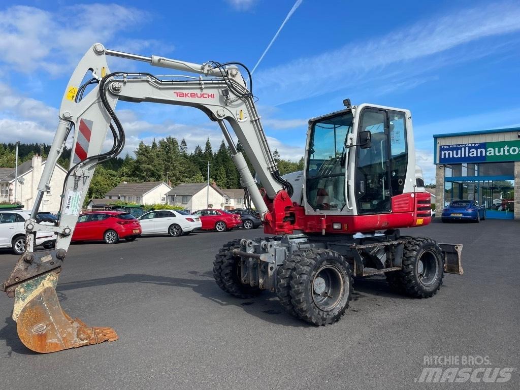 Takeuchi TB295W Bagri na kolesih