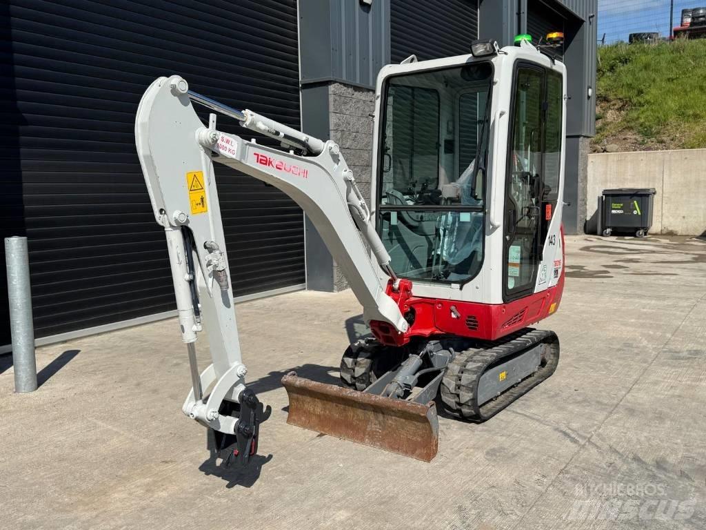 Takeuchi TB 216 Mini bagri <7t