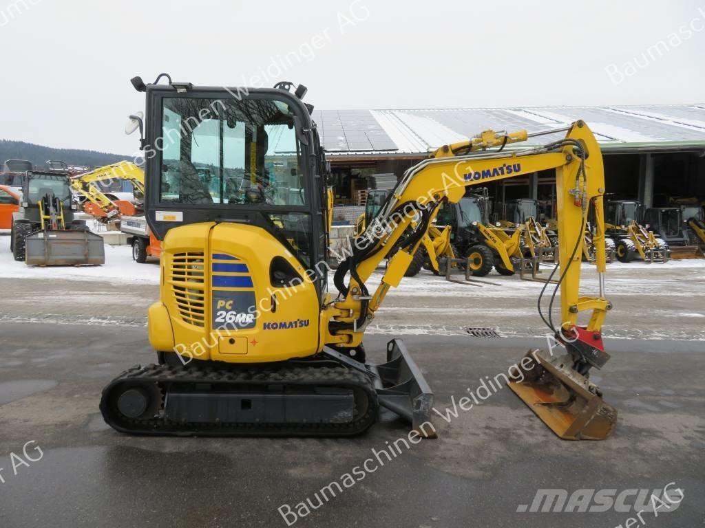 Komatsu PC 26 MR-5 Mini bagri <7t