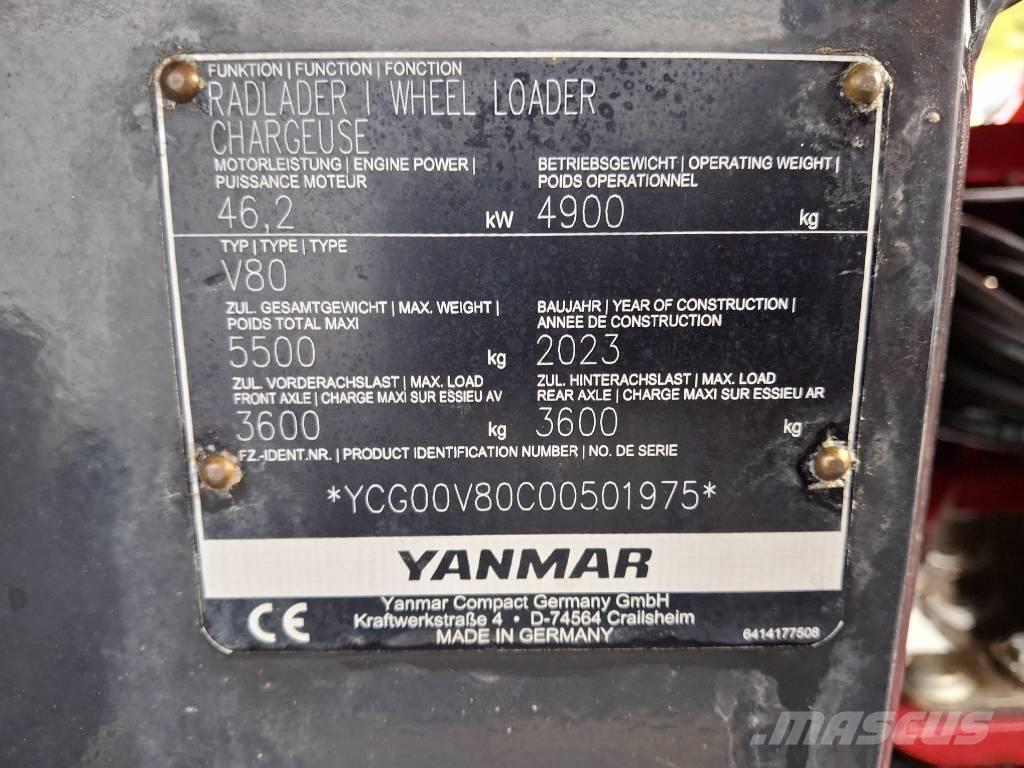 Yanmar V 80 Kolesni nakladalci