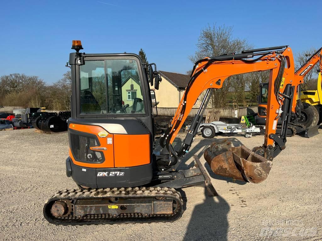 Doosan DX27z-7 Mini bagri <7t