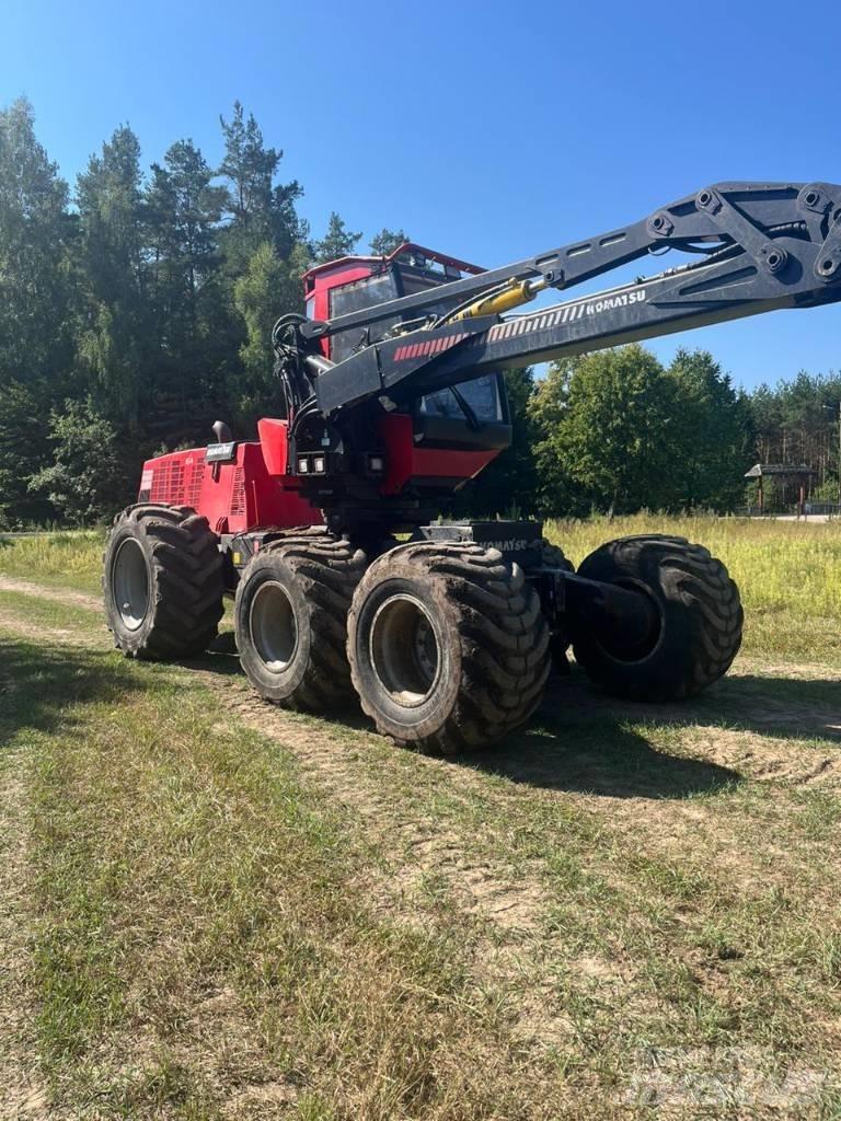 Komatsu 911.5 Harvesterji