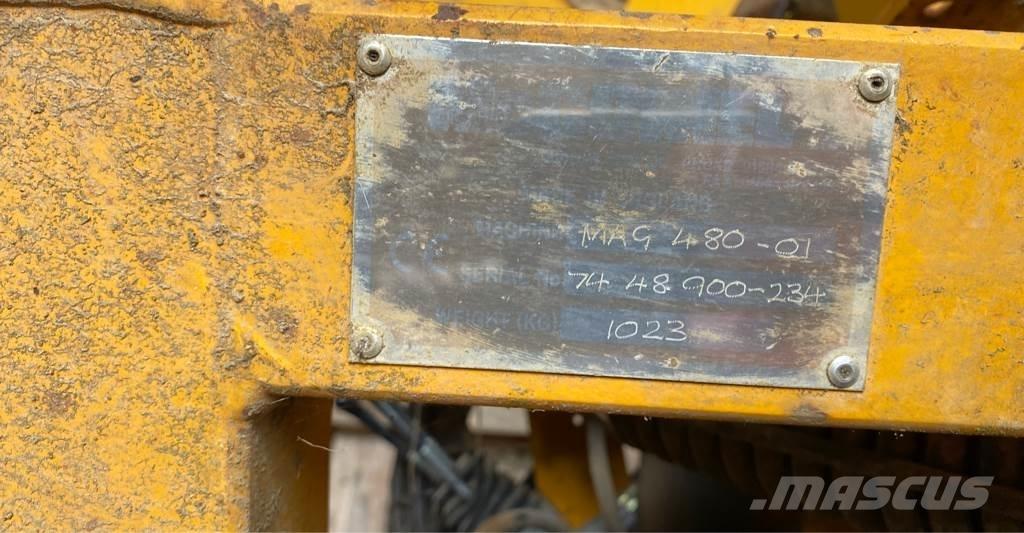 McConnel MAG 480 Priključne in vlečne kosilnice