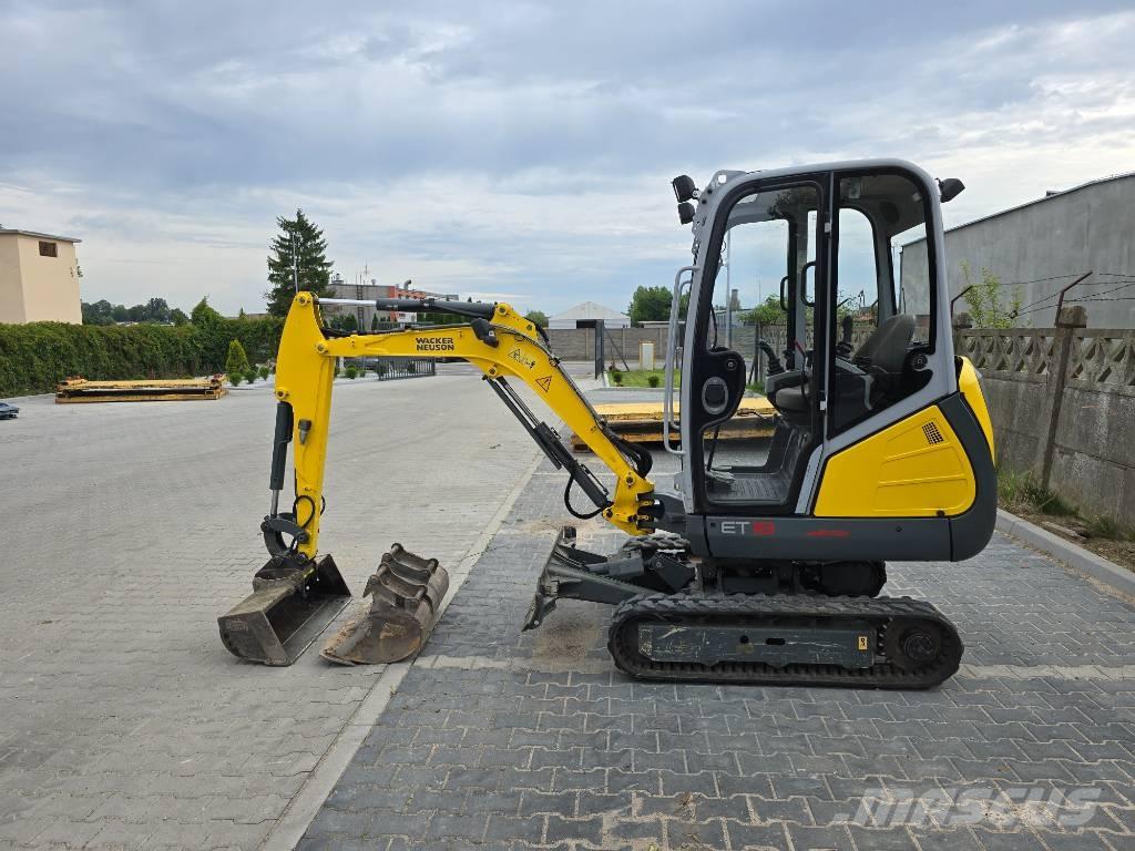 Wacker Neuson ET18 Mini bagri <7t