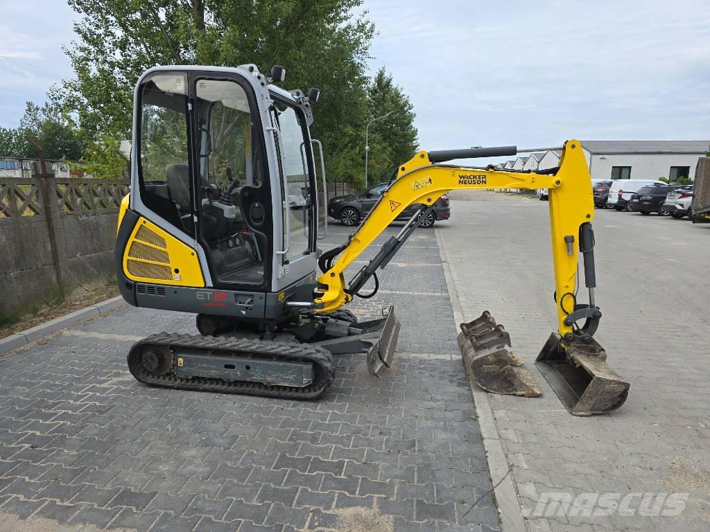Wacker Neuson ET18 Mini bagri <7t