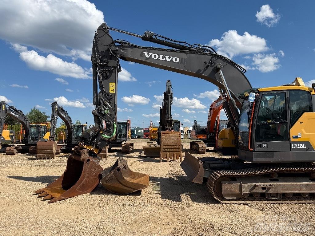 Volvo ECR 235 EL Bagri goseničarji