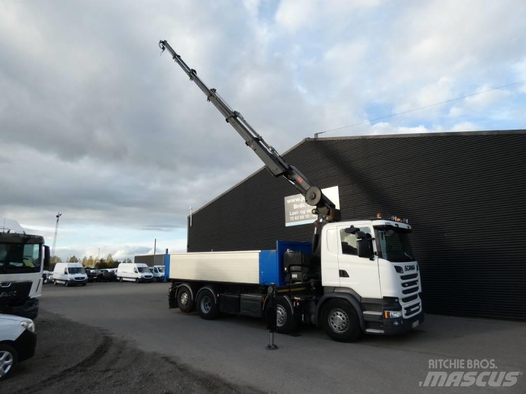 Scania R 580 Kiper tovornjaki