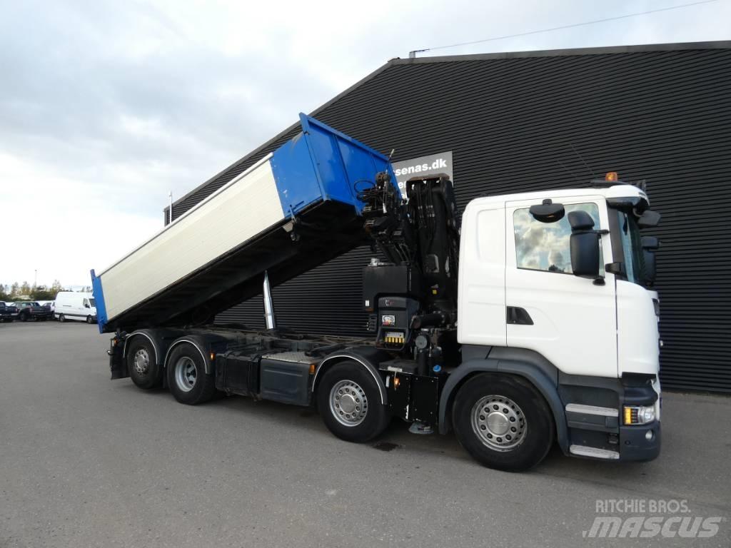 Scania R 580 Kiper tovornjaki