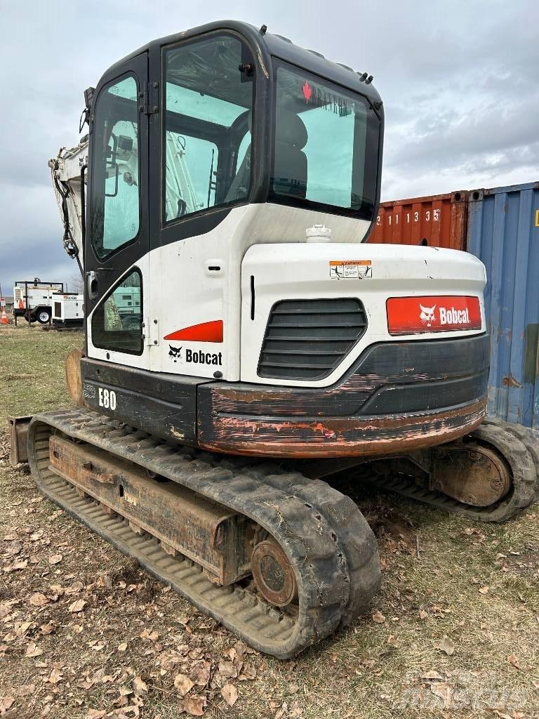 Bobcat E 80 Bagri goseničarji