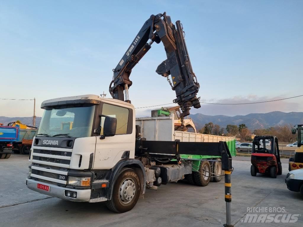 Scania P 94 GB Tovornjaki z žerjavom