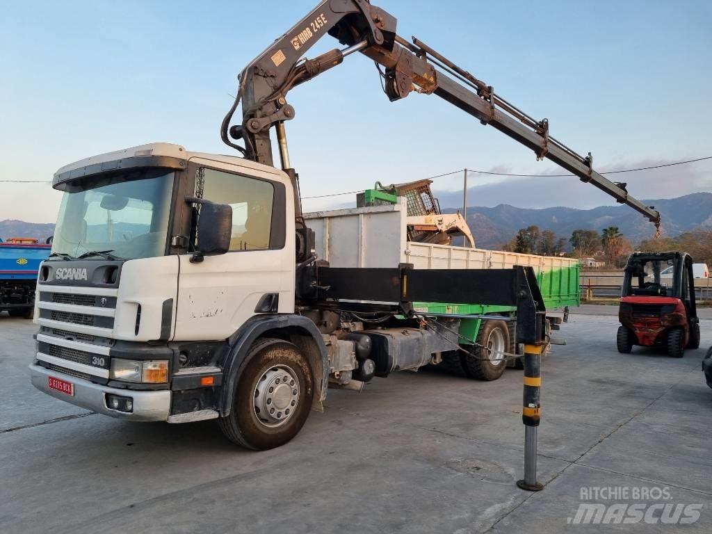 Scania P 94 GB Tovornjaki z žerjavom