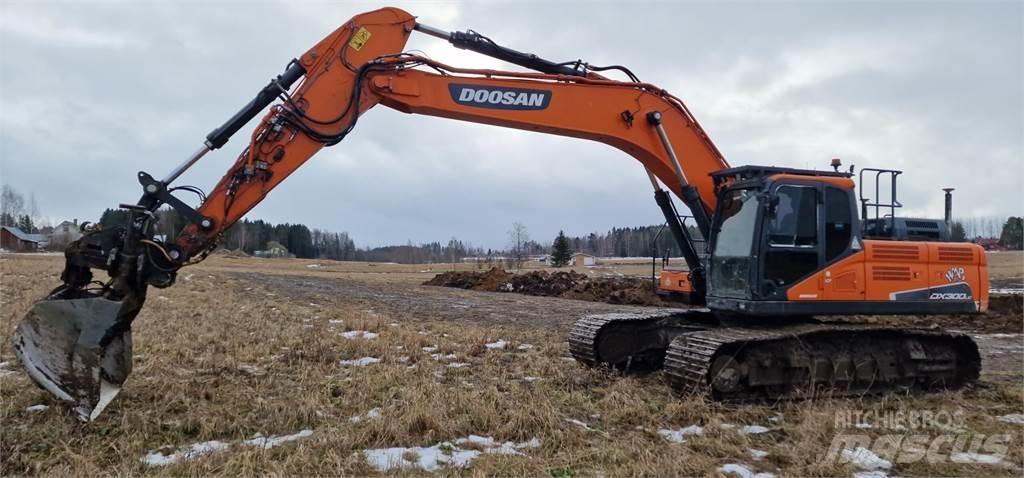 Doosan DX300 LC-5 Bagri goseničarji