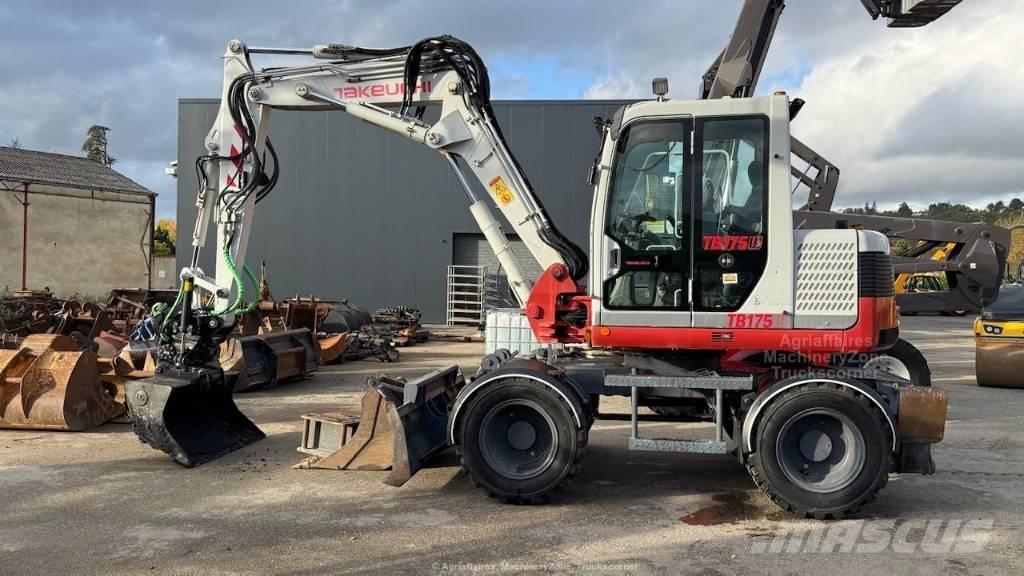 Takeuchi TB 175 W Bagri na kolesih