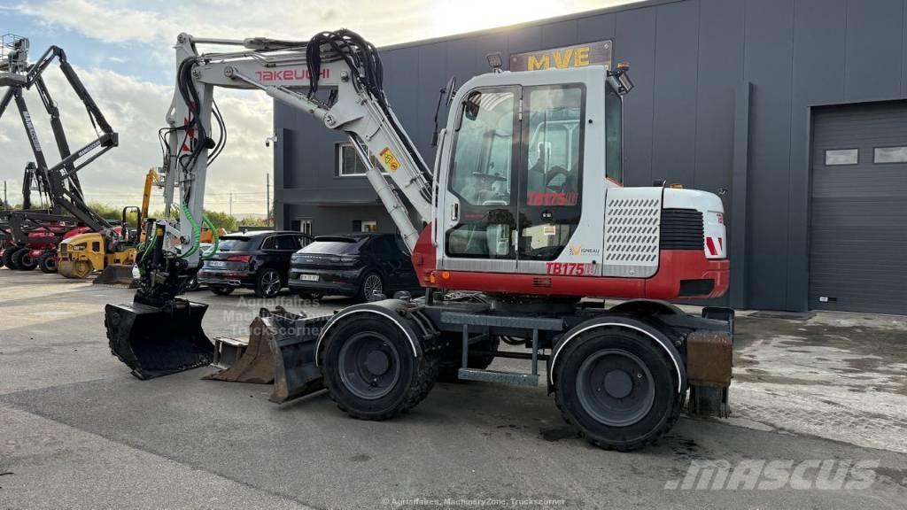 Takeuchi TB 175 W Bagri na kolesih