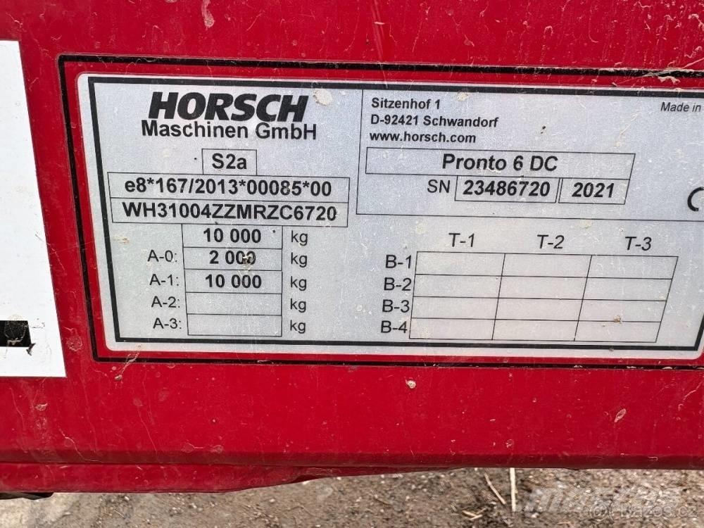 Horsch Pronto 6 DC Kombinirane sejalnice