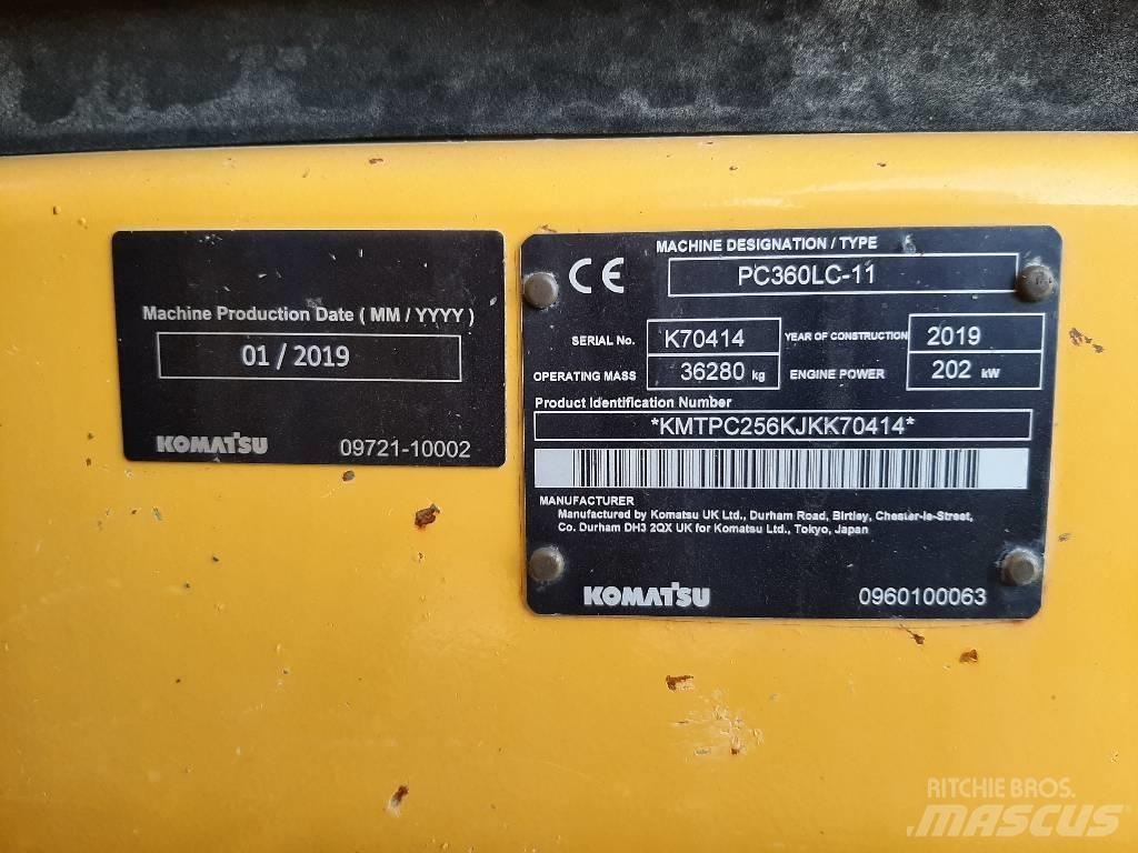 Komatsu PC 360 LC-11 Bagri goseničarji