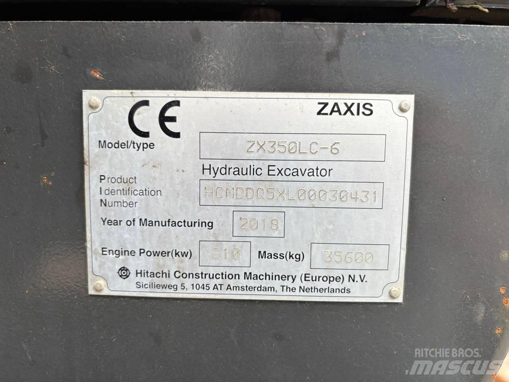Hitachi ZX 350 LC-6 Bagri goseničarji