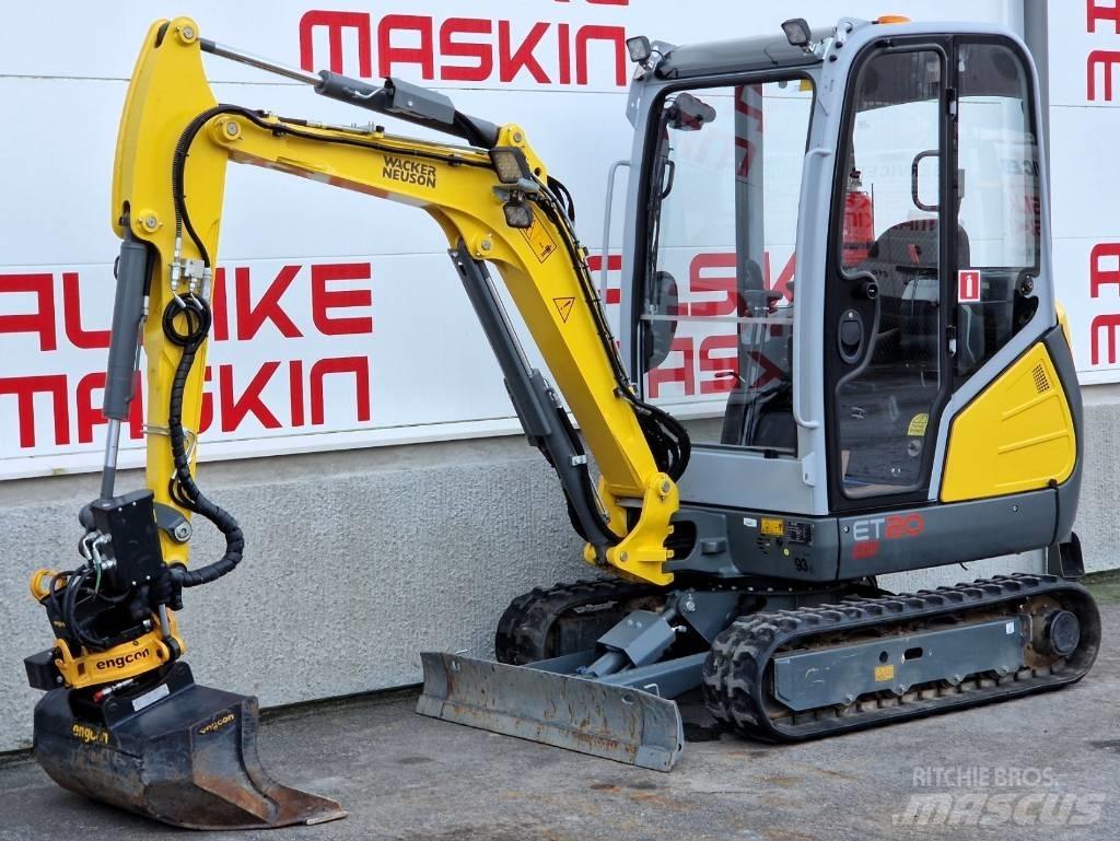 Wacker Neuson ET 20 Mini bagri <7t