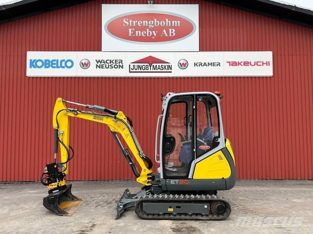 Wacker Neuson ET 20 Mini bagri <7t