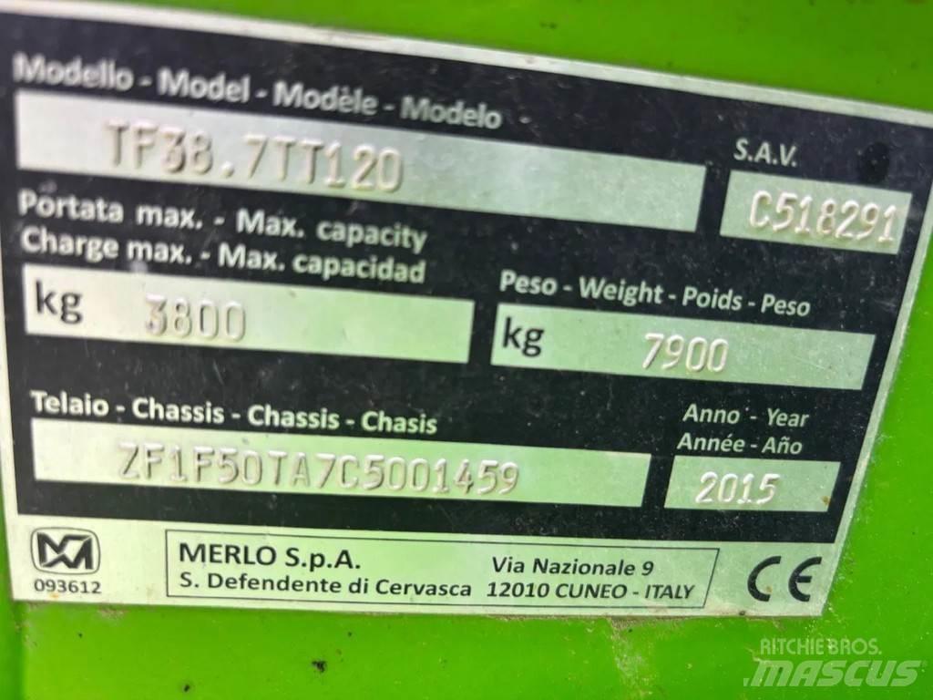 Merlo T38.7 TT120 Kmetijski teleskopski nakladalci