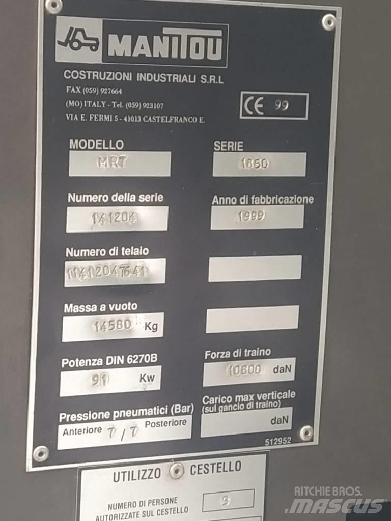 Manitou MRT 1850 Teleskopski viličarji