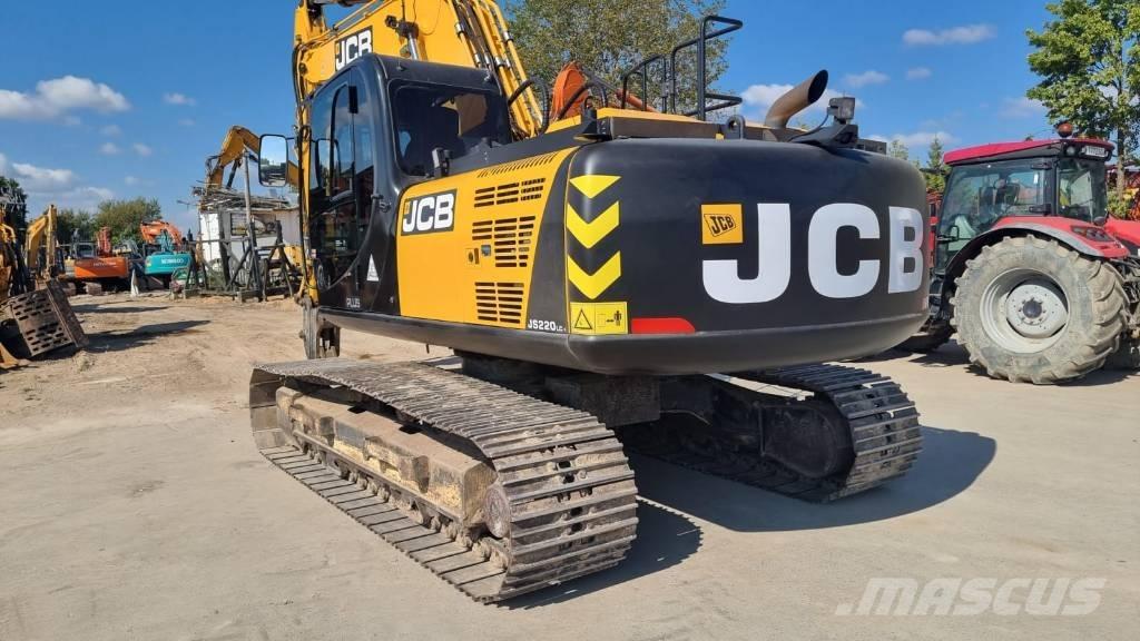 JCB JS 220 Plus Bagri goseničarji
