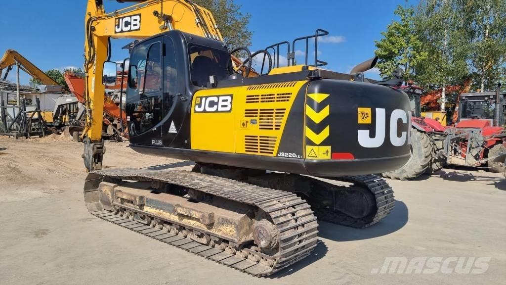 JCB JS 220 Plus Bagri goseničarji