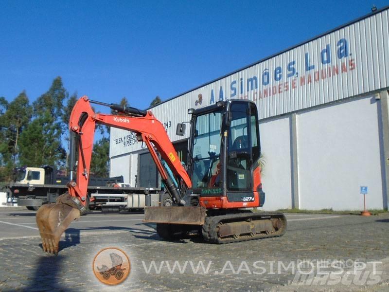 Kubota U 27-4 Mini bagri <7t