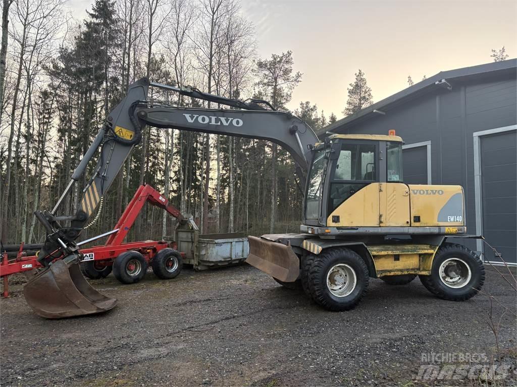 Volvo EW140 Bagri na kolesih