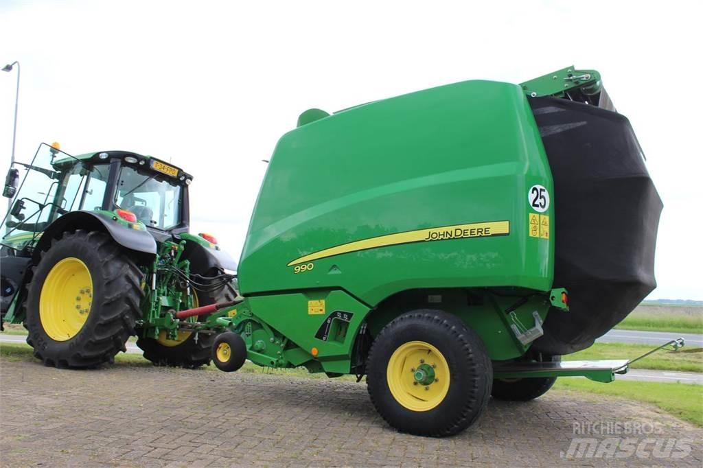 John Deere 990 Balirke (okrogle bale)