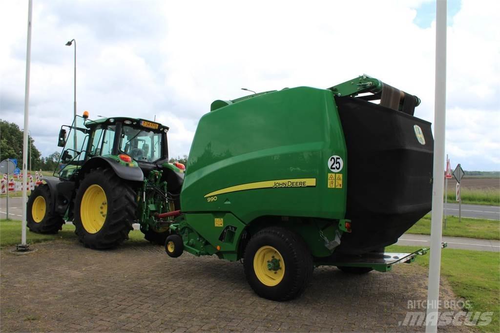 John Deere 990 Balirke (okrogle bale)