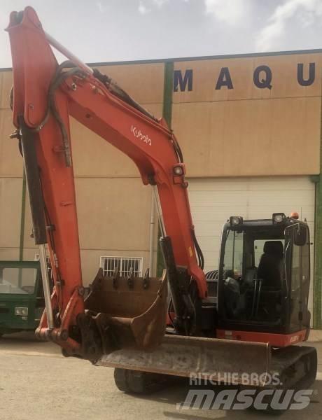 Kubota KX080-4 Midi bagri 7t – 12t