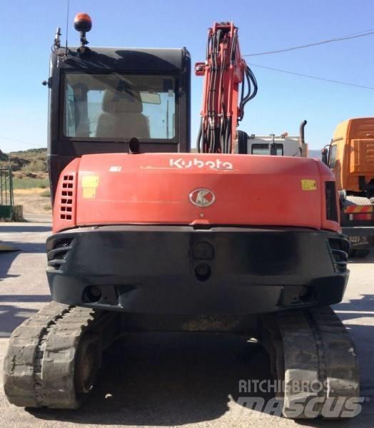Kubota KX080-4 Midi bagri 7t – 12t