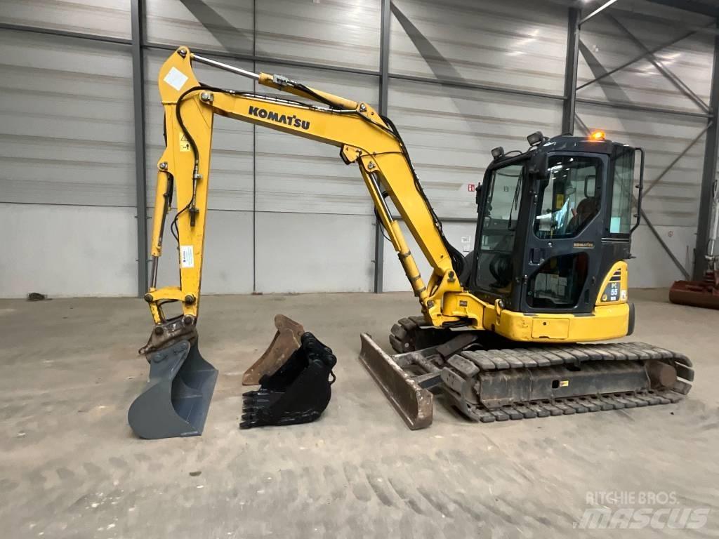 Komatsu PC 55 MR-3 Mini bagri <7t