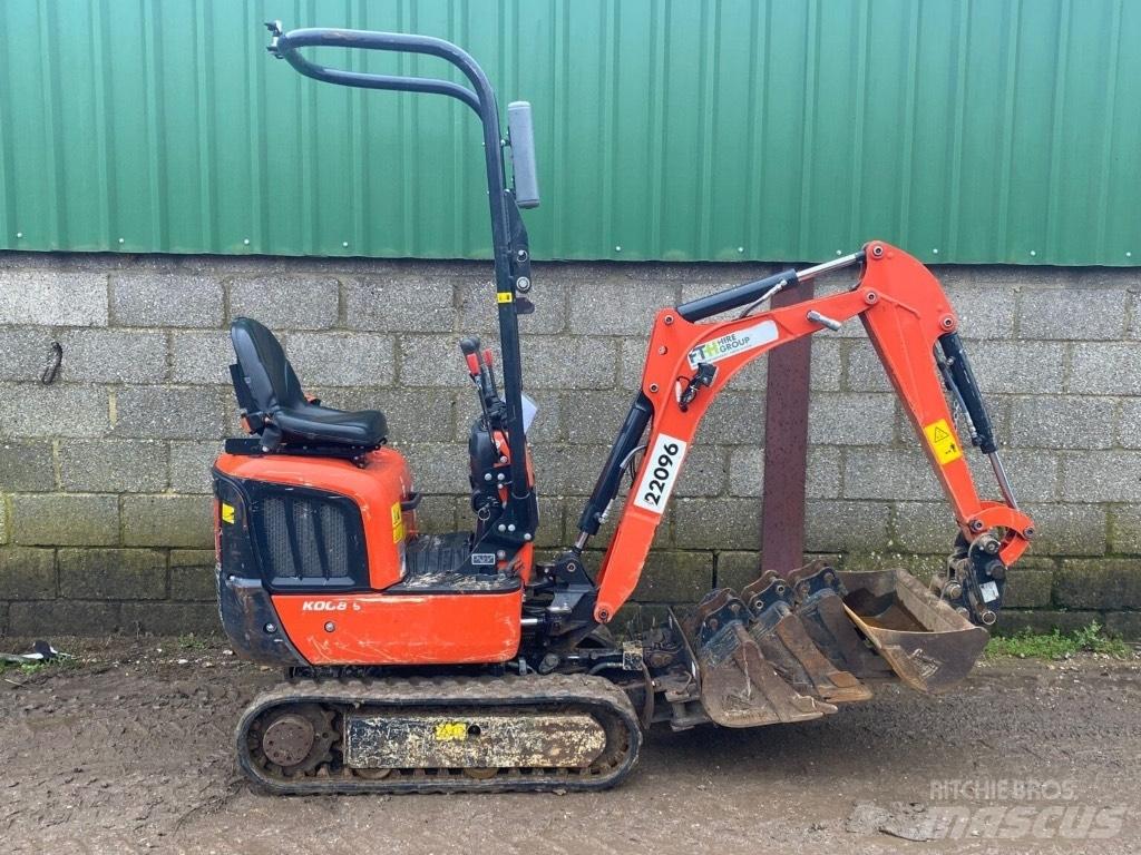 Kubota K008-5 Mini bagri <7t