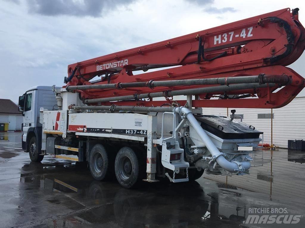 Betonstar 37M-4Z Kamionske črpalke za beton