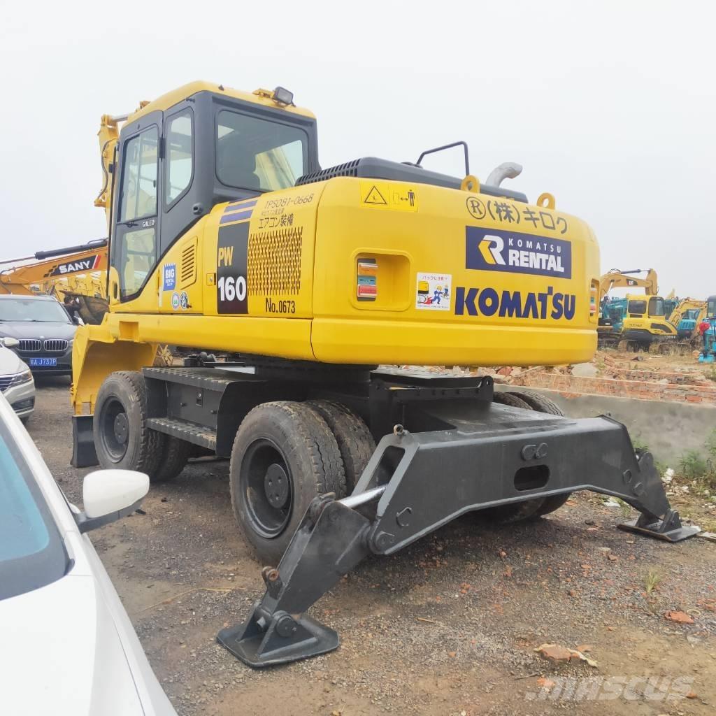 Komatsu PW160W-7 Bagri na kolesih
