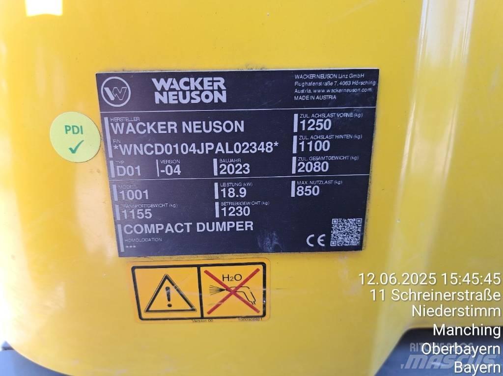 Wacker Neuson 1001 Ne cestni demperji