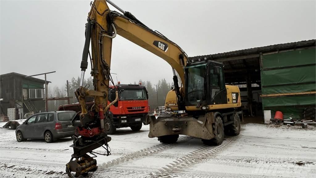 CAT 316 D Bagri na kolesih