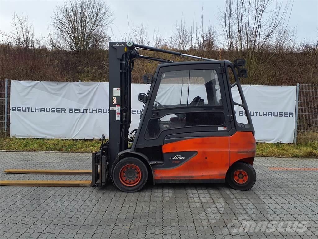 Linde E50HL Električni viličarji