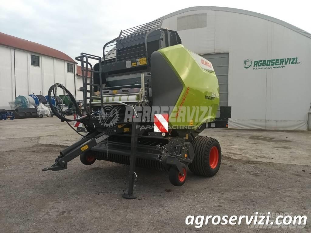 CLAAS Variant 580 RC Balirke (okrogle bale)
