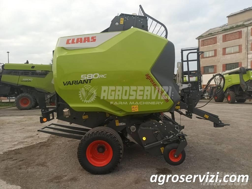 CLAAS Variant 580 RC Balirke (okrogle bale)