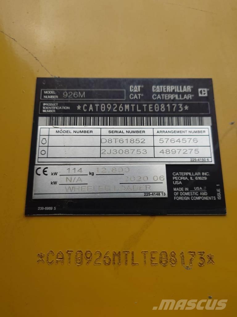 CAT 926 M Kolesni nakladalci